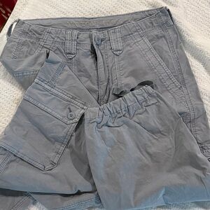 American Eagle Outfitters Gray Straight Leg Pants